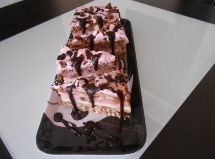 Kakaós kalácsból készült finomság – Nagyon finom, és sütni sem kell!