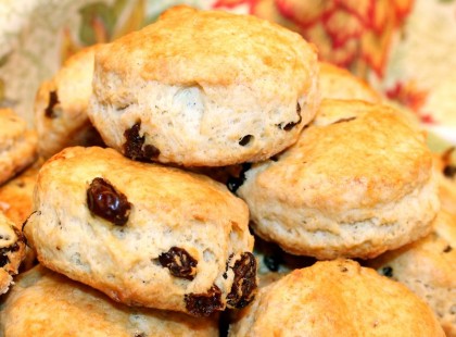 Karácsonyi mazsolás vaníliás pogácsa –  fenséges!