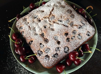 Kavart vaníliás meggyes – alig van vele munka, de hihetetlenül finom!