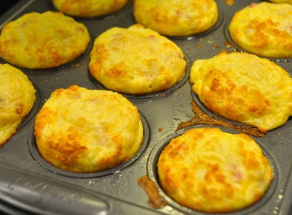 Különleges bundáskenyér muffin formában, reggelire vagy vacsorára!!