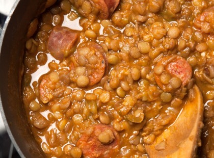 Lencsefőzelék egyszerűen! Így még a gyerekek is szeretik!