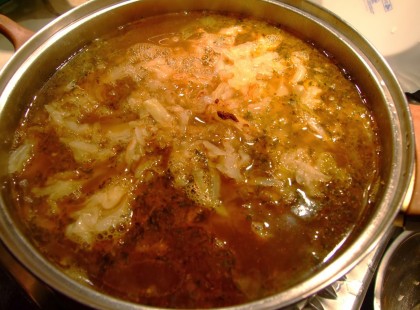 Magyar káposztaleves! Minél sűrűbb annál finomabb!