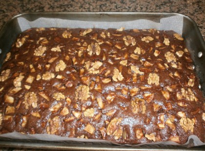 Mámorító almás diós szelet – kevert tészta, nincs vele sok munka!