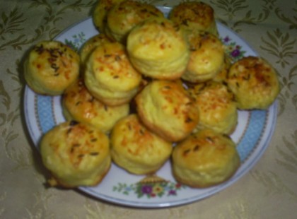 Mancika sajtos pogácsája, régi jó bevált recept!