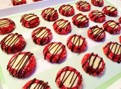 Mikulás jóság süti – fehér csokoládéval töltve! Ho ho ho ho! :)