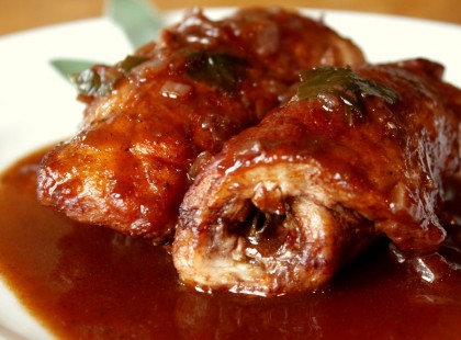 Sajtos sertésszelet