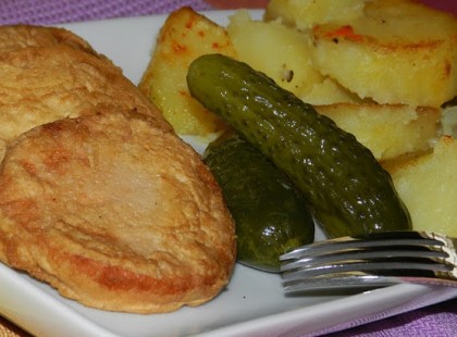 Sokak kedvence a rántott parizer! A fiúk nagyon szeretik!