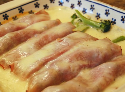 Sonkatekercsek gombával – Óóóó, ez nagyon jóóóó! :) Mit jó? Kitűnő volt!