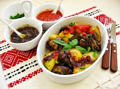 Sütőben sült fűszeres máj burgonyával- a tökéletes vacsora!