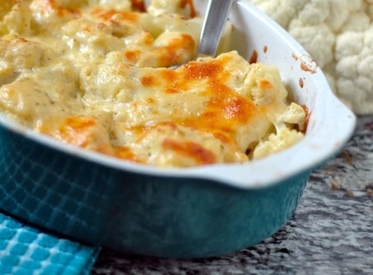 Szaftos tejfölös karfiol sonkával vagy főtt füstölt hússal!