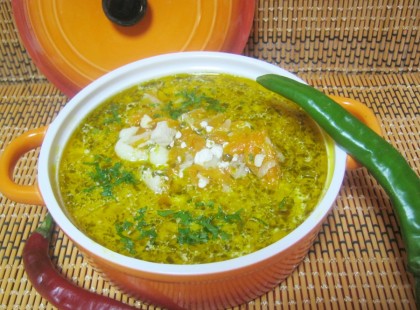 Tárkonyos csirkeraguleves puha galuskával! Soha nem tudok eleget csinálni belőle