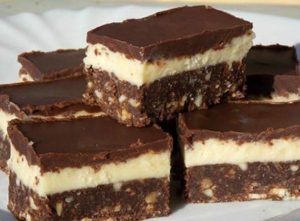 Tejszínes csokoládékocka – sütés nélkül! Szenzációs ez a krém!