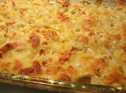 Valódi csoda: sonkával rakott tejfölös galuska húsvétra!