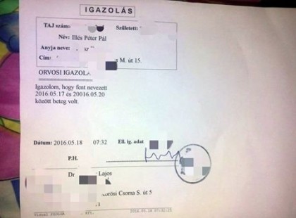 18 ezer évre kapott igazolást a budapesti fiú