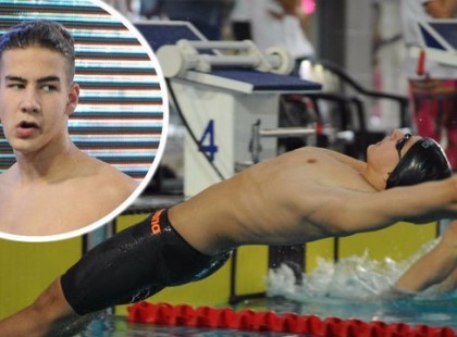 Egerszegi fia sorra ússza a csúcsokat