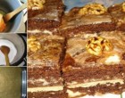 Krémes diós szelet, van az a süti, amiből sosem elég!