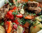 Lusta pörkölt zöldségekkel, ez a recept már sokszor megmentett, mikor nem tudtam mit főzzek!
