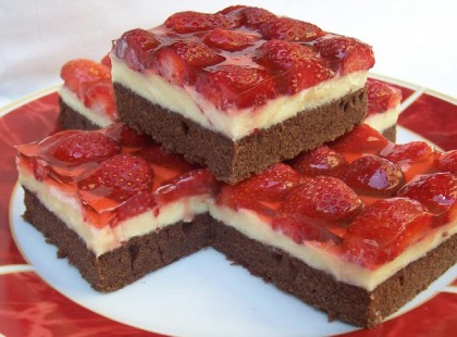 Epres piskóta szelet – gyors, egyszerű, és isteni finom