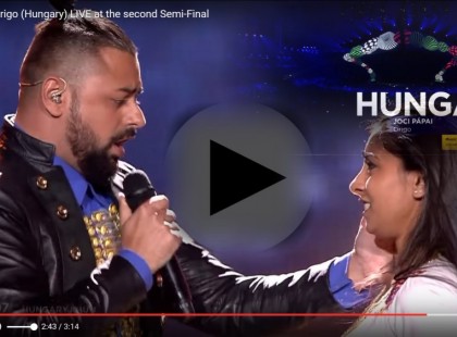 Eurovízió 2017: Pápai Joci a nyolcadik