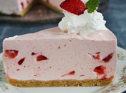 Joghurtos eperhabtorta. Egy szelet belőle sosem elég