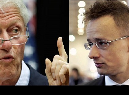 Szijjártó visszaszólt a magyarokat sértegető Bill Clintonnak