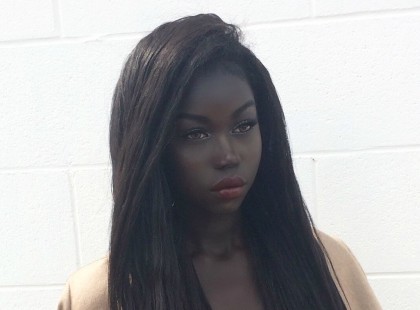 Ő a világ legfeketébb lánya! Ilyet nem látni mindennap az is biztos!