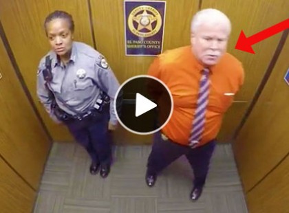 Kettesben vannak a liftben – de amit a férfi csinál rögzíti a kamera és az egész világon elterjed