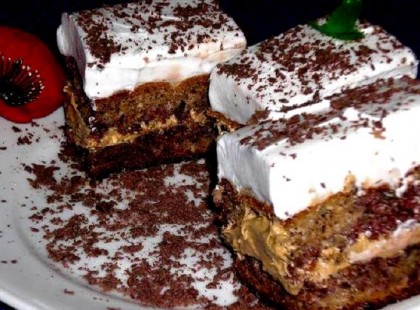 Cappuccino szelet, annyira finom, hogy ezt a receptet mindenki elkéri majd tőled!