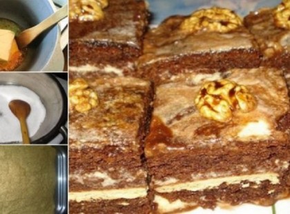 Krémes diós szelet, van az a süti, amiből sosem elég!