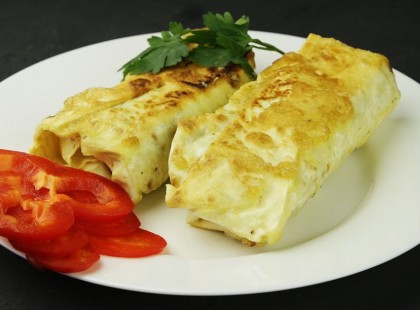 Lepénykenyér tojással és hagymával töltve – VIDEÓ!