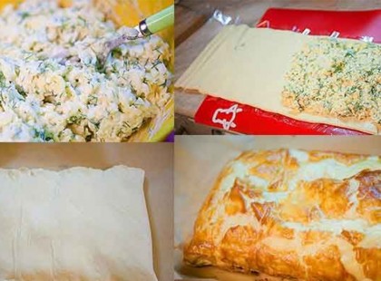 Megkente a tésztát túrótöltelékkel, nem is gondolta, hogy 20 perc alatt ilyen finomság lesz belőle!