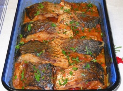 Pontyszeletek sütőben sütve, fenségesen finom és nagyon könnyen elkészíthető étel!