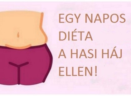 Sürgősségi diétával egy nap alatt szabadulj meg a hasi hájtól! Itt az új óránkénti diéta!
