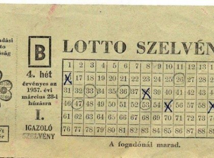 Amikor még minden héten volt öttalálatos nyerőszelvény! Vajon mi lehet az oka, hogy manapság akár hosszú hónapokig nincs öttalálatos?