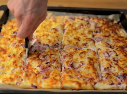 Kenyérlángos (langalló) recept