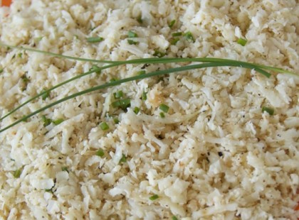 Készíts karfiolrizst a rizs helyettesítésére és a túl sok ösztrogén ellen!