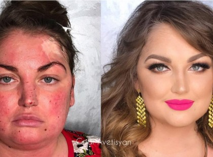 TE ATYAÚRISTEN ...... Ez a 15 fotó illusztrálja, hogyan lehet hazudni a sminkkel. A 8. nagyon súlyos.