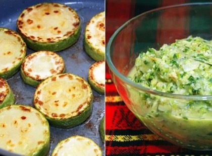 Cukkini, fokhagyma, kapor, már készül is a káprázatos étel!