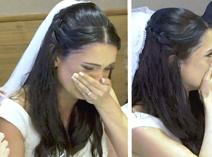 A vőlegény a vészkijáratra mutogat – a menyasszony olyan ajándékot kap amire egész életében vágyott