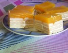 Sütés nélküli hamis mirinda szelet titka. Gyors és finom üdítős szelet!