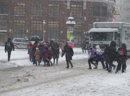 Rengeteg hó esett a szomszédban!Magyarországon is eshet !