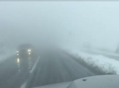 Megérkezett az első komolyabb hó Romániába is! -videó