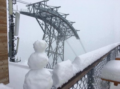 Ausztriában leesett a hó