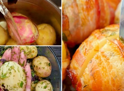 Káprázatos burgonyás finomság, ennél finomabb köretet még nem készítettem!