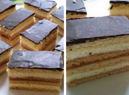 Mézes krémes - finom krém, méz, csoki a nagyi receptje szerint