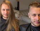 10 hosszú hajú férfi elment a fodrászhoz – a hajvágás után szinte rájuk sem ismerünk
