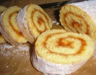 Egyszerű házias piskótatekercs, a hagyományos süteményeknél nincs is finomabb!