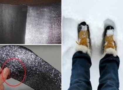 Micsoda trükk! Próbáld ki, hogy ne fázzon a hidegben a lábad!