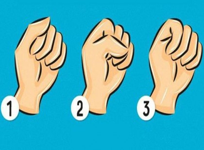 Mindent elárul rólad, hogyan szorítod ökölbe a kezedet!