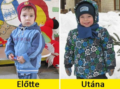 12 gyermek fotója örökbefogadás előtt és után, amelytől örömkönnyeket fogsz hullatni